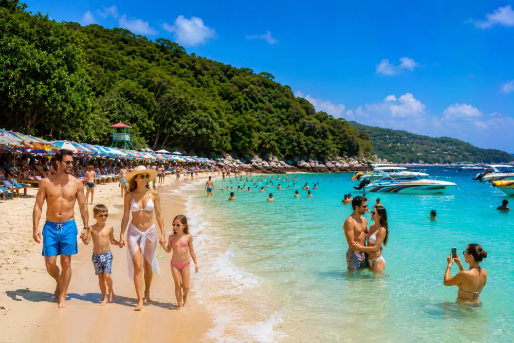 Beach Experience at Coral Island Pattaya